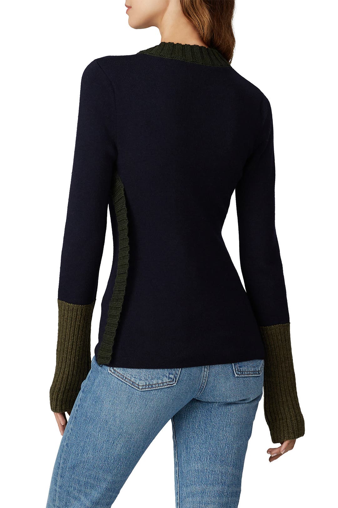 Chunky Trim Sweater by Victoria Beckham | Rent the Runway