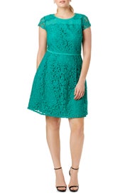 Sea of Green Dress by Adrianna Papell