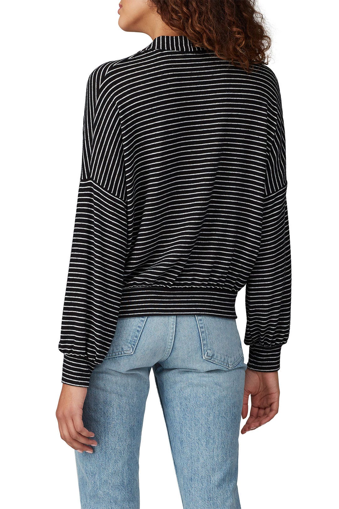 Striped Nia Cardigan by B Collection by Bobeau 1