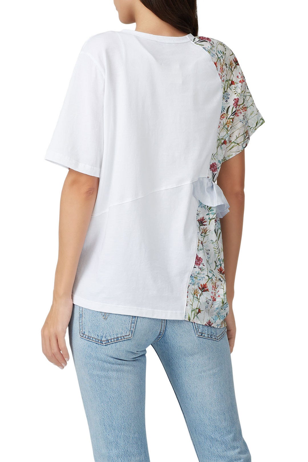 Floral Panel T-Shirt by Clu 2