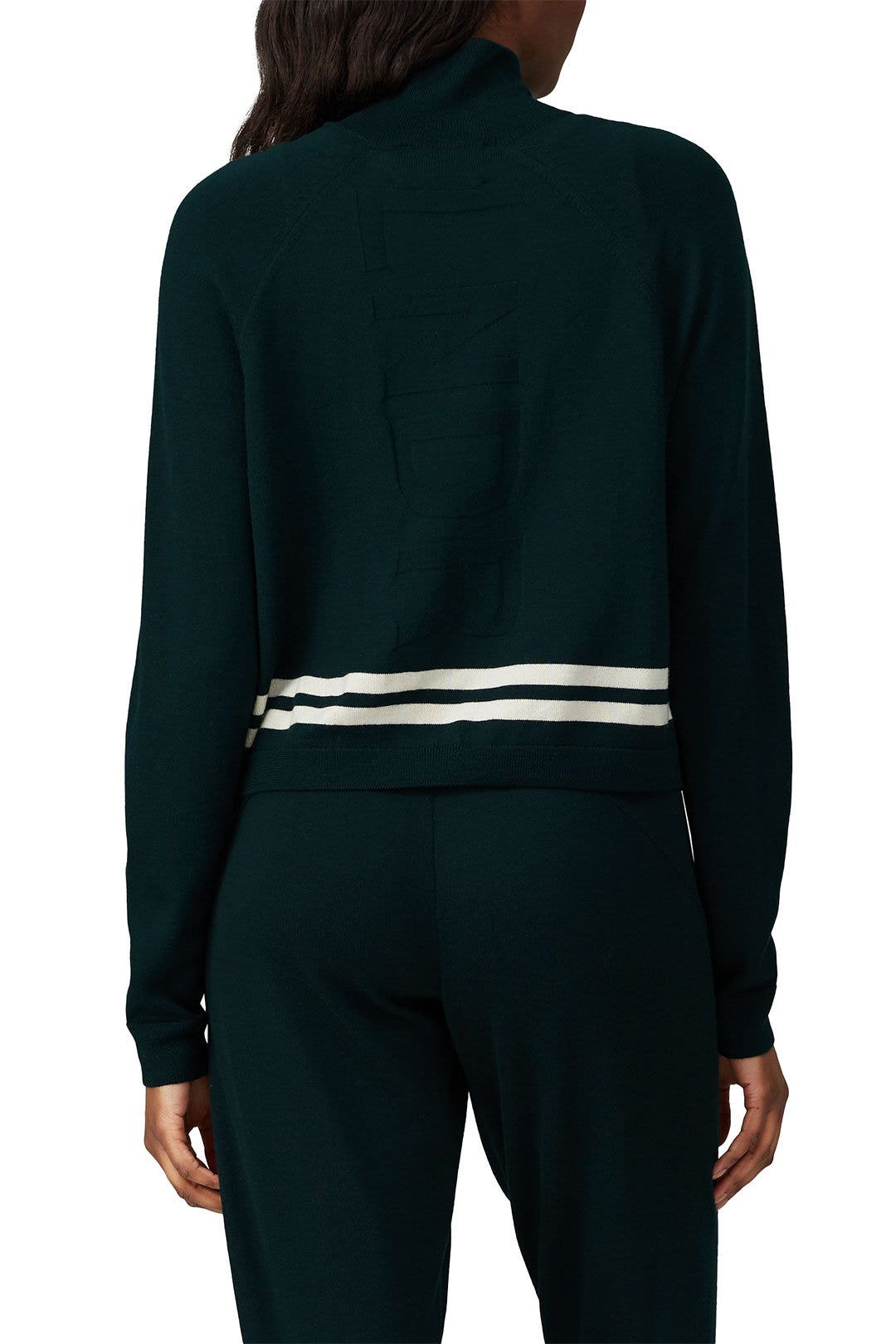 Dark Green Arctic Turtleneck by LNDR 2