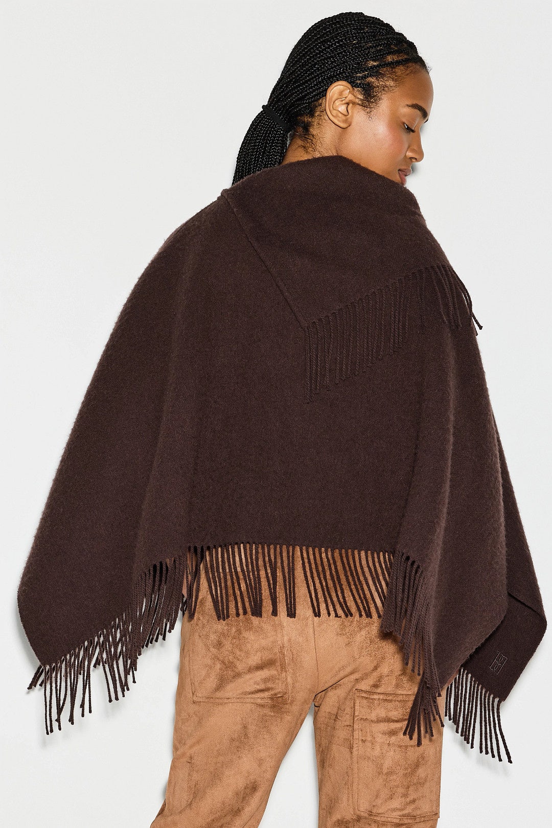 Turtma Shawl With Fringe by By Malene Birger 2