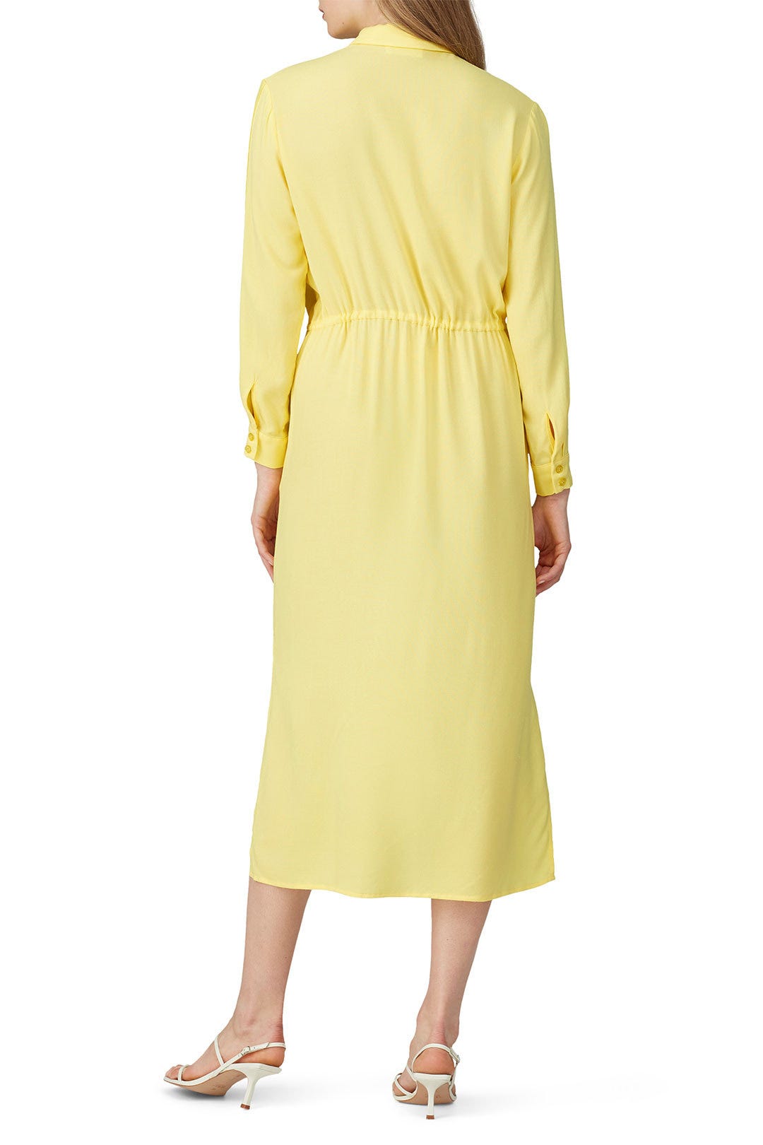 Yellow Shirt Dress by sita murt 2