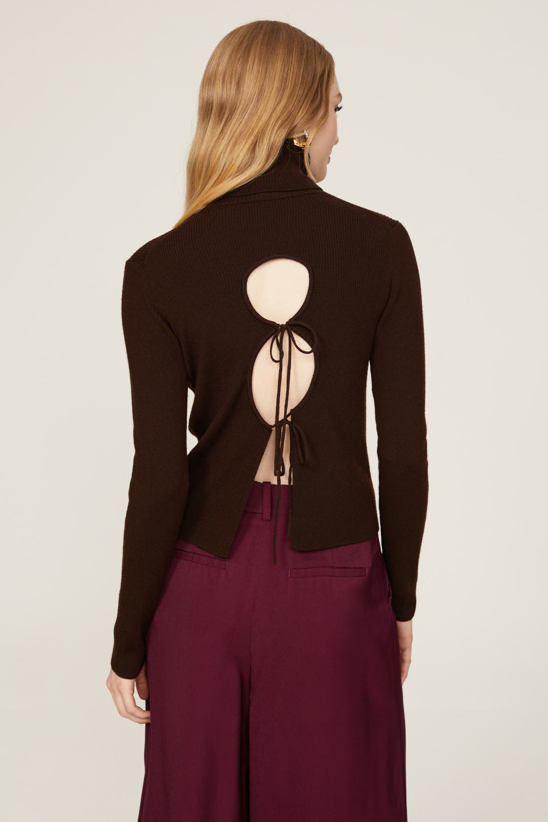 Open Back Sweater by Thakoon | Rent the Runway