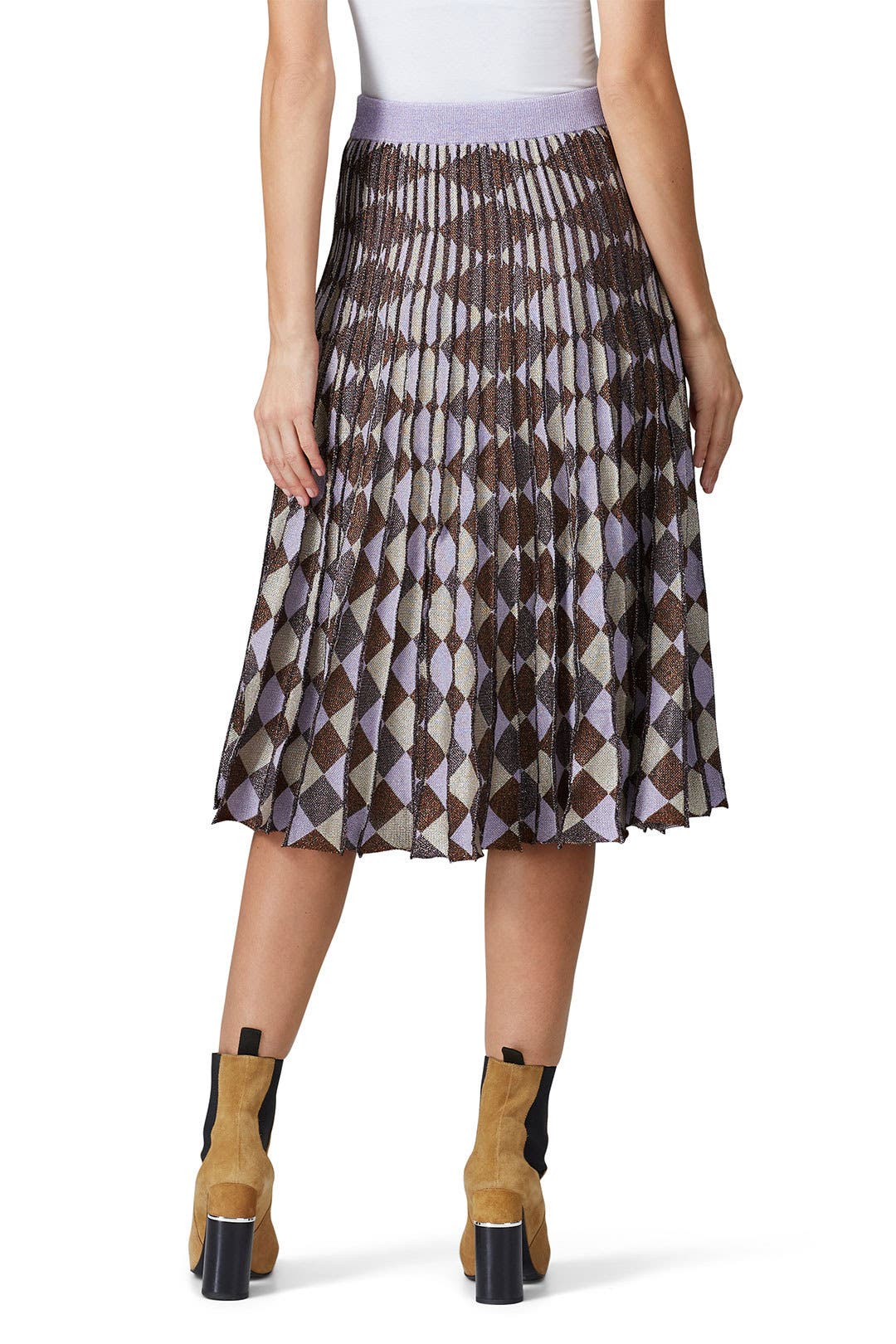 【Baum und Pferdgarten】 Cyrillaプリーツミディスカート Cyrilla Skirt by Baum und Pferdgarten | Rent the Runway