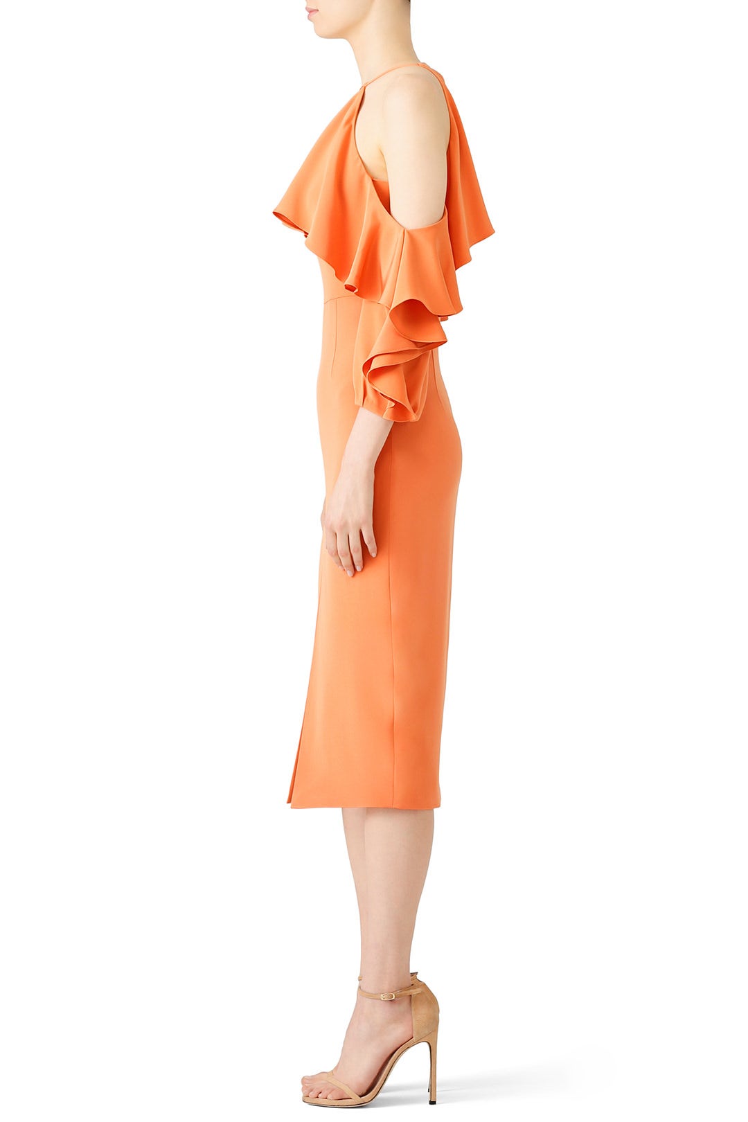Papaya Aura Dress by Cushnie 2