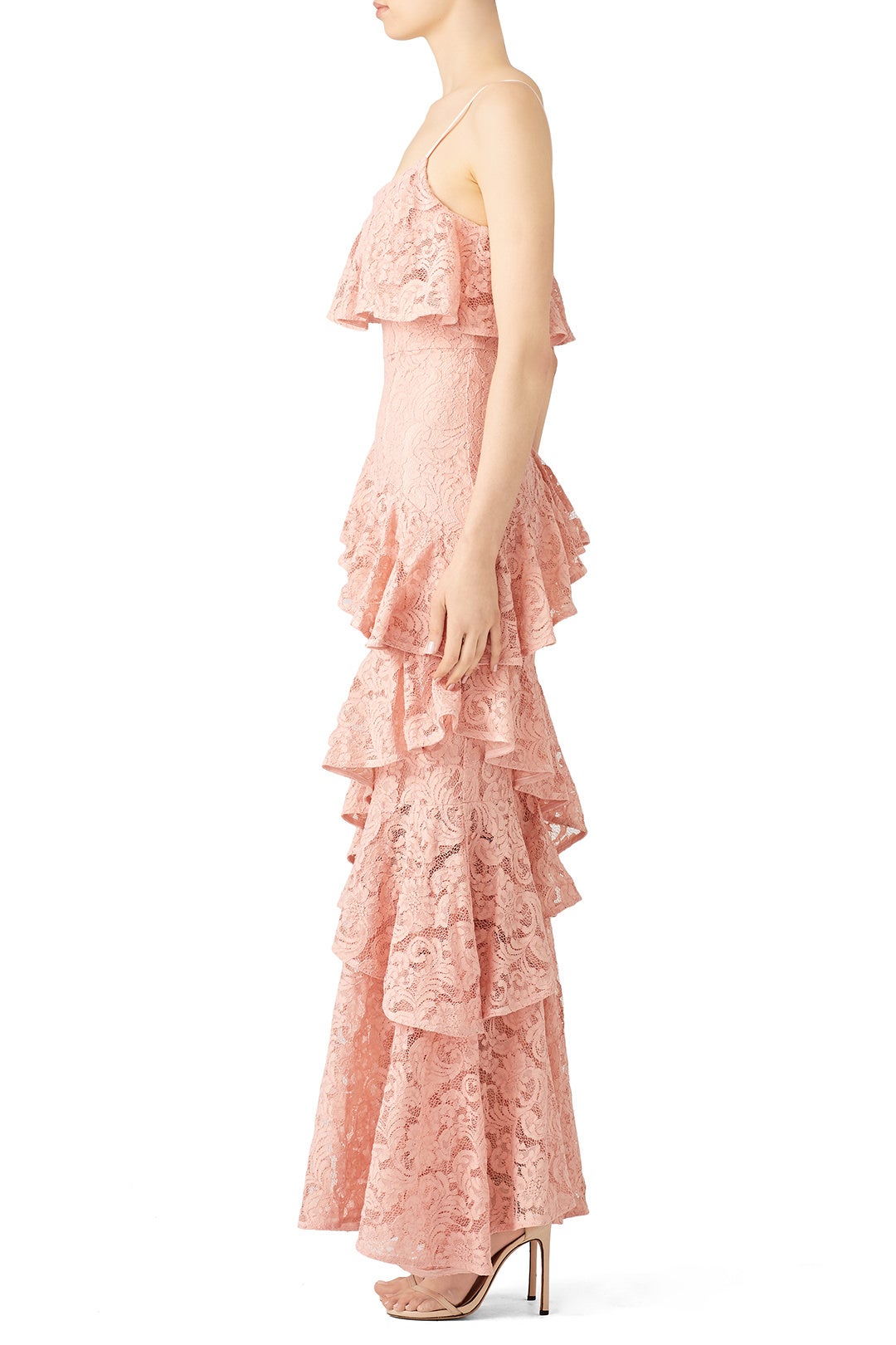 Hushed Dove Lace Gown by Cooper Street 1