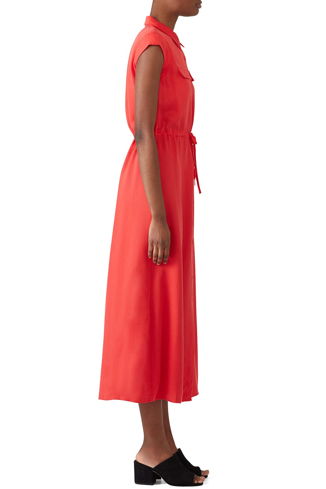 Red Shirtdress by Lavand. 1