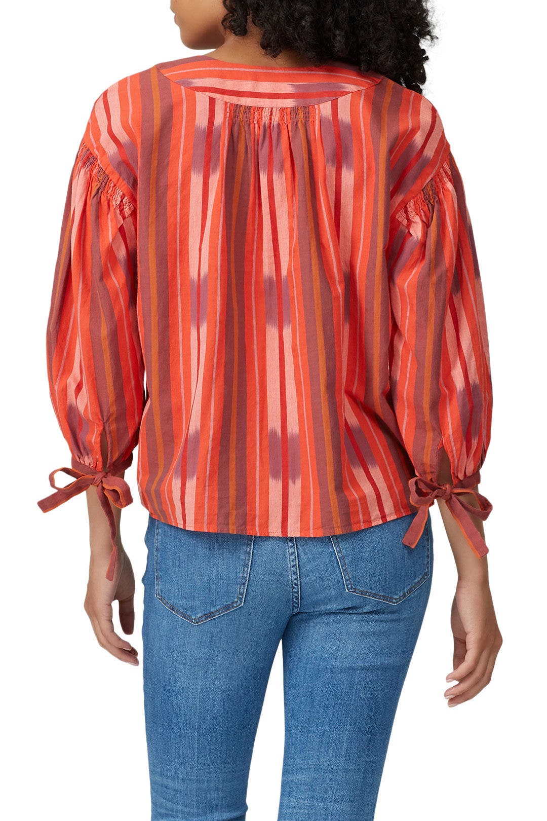 Ikat Peasant Popover Top by Madewell 1
