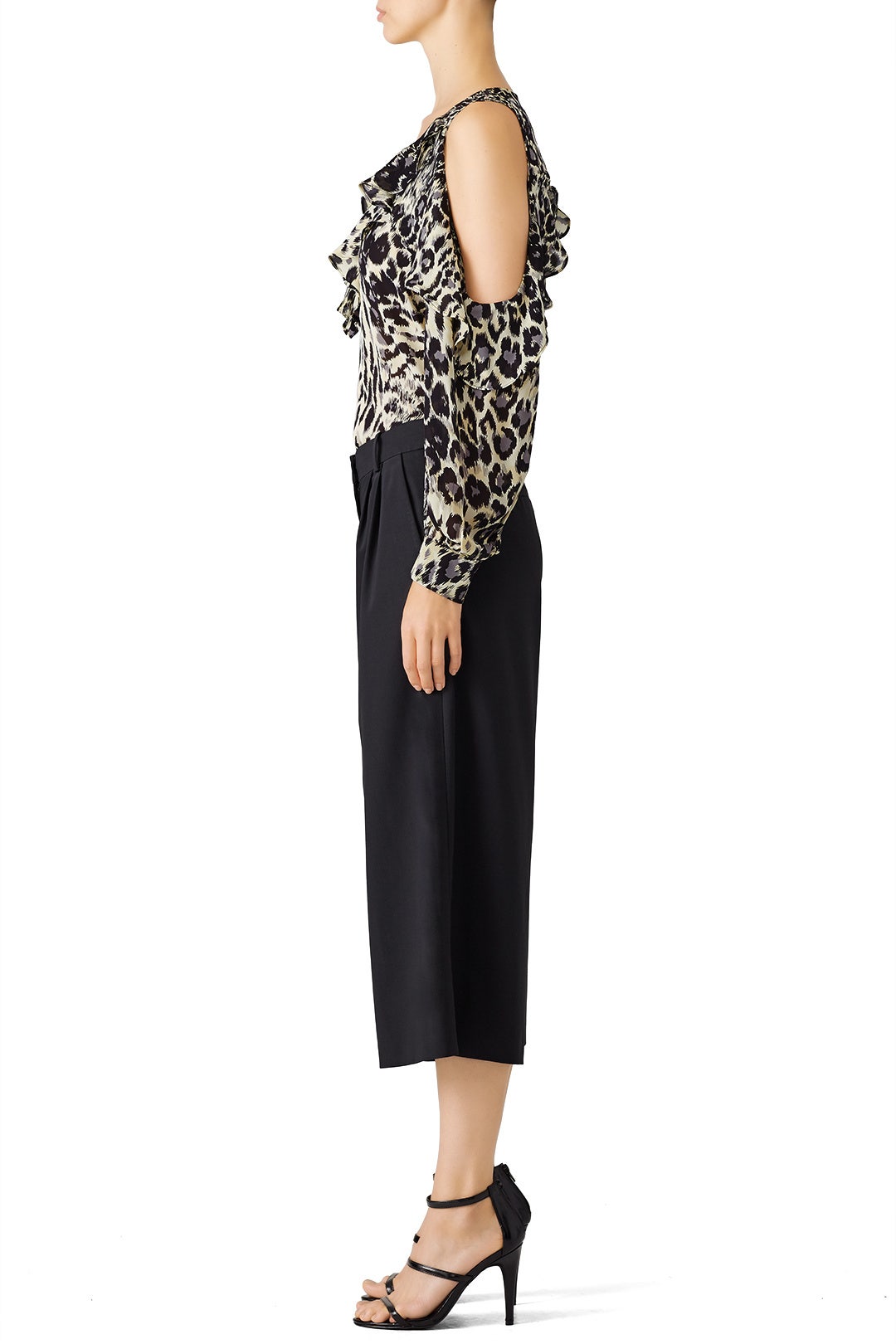 Animal Print Roland Blouse by Parker 2