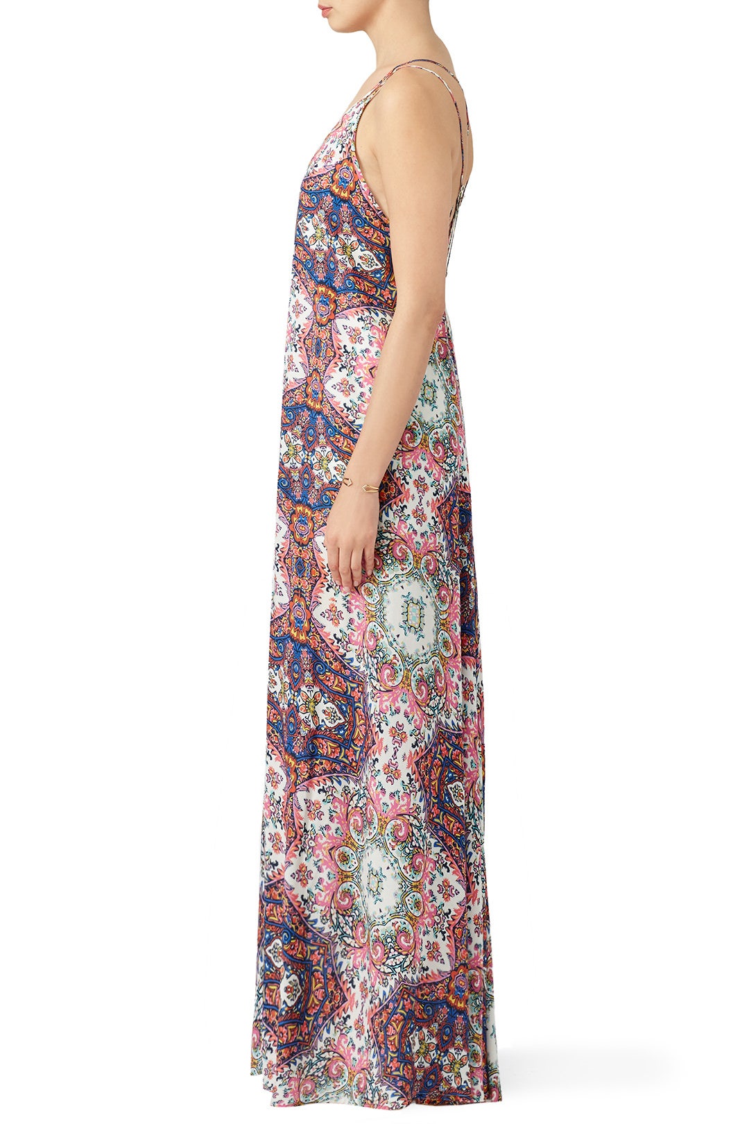 Hot Summer Night Silk Maxi by YUMI KIM 2