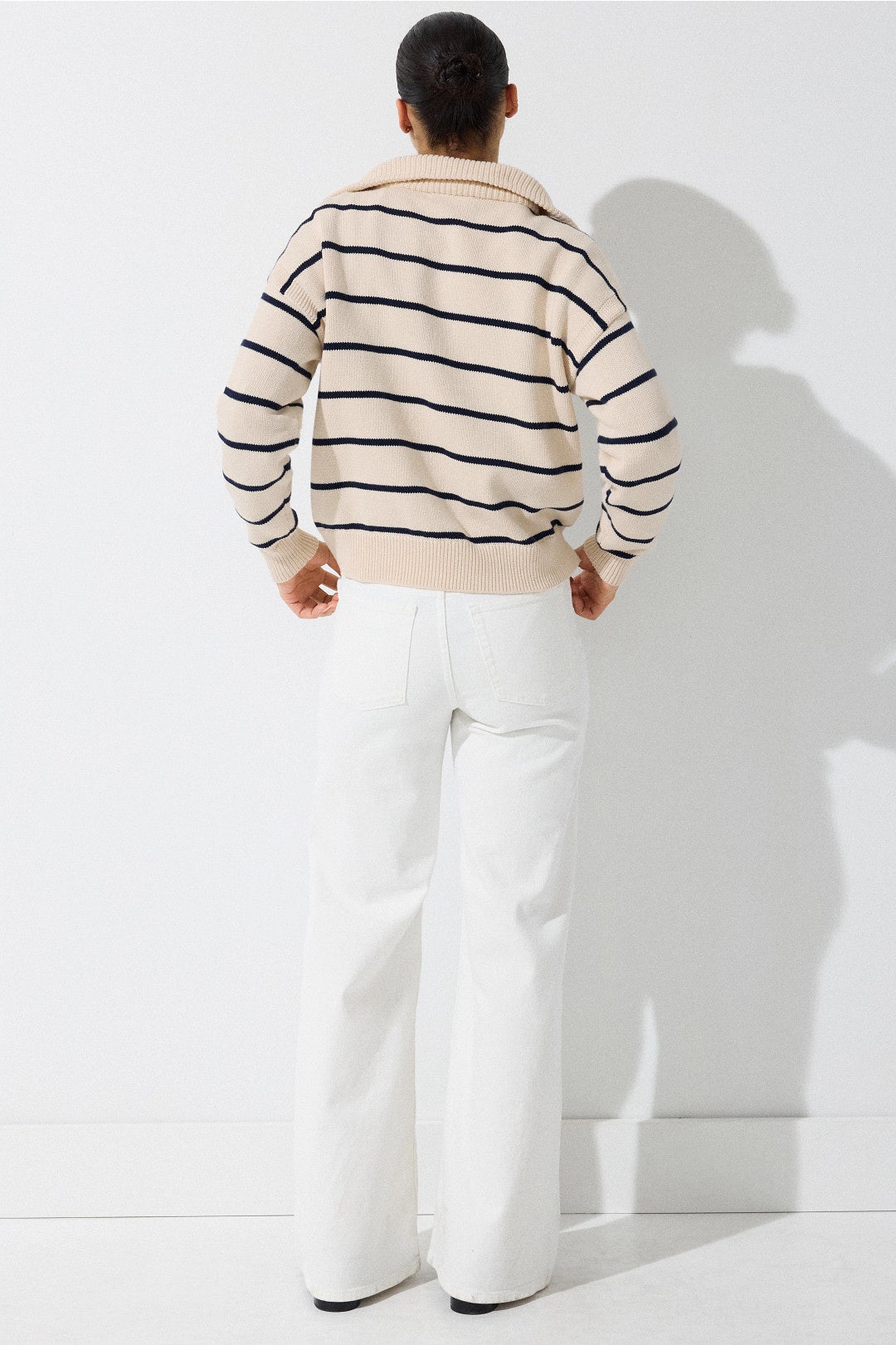 Striped Quarter Zip by Lauren Ralph Lauren 2