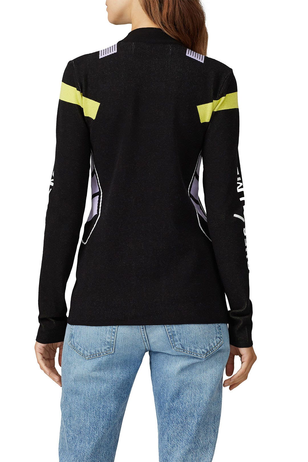 Jacquard Knit Logo Sweater by Marques' Almeida 2