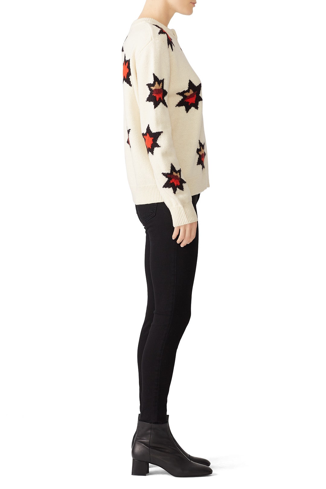 Knitted Star Artwork Sweater by Scotch & Soda 2