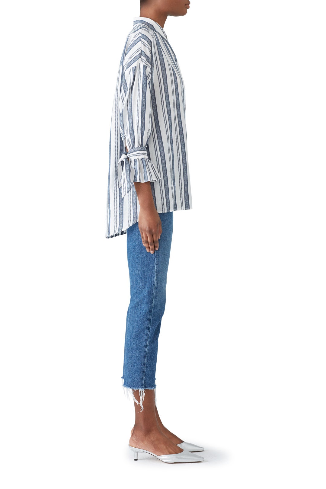 Dorian Stripe Top by DREW 1