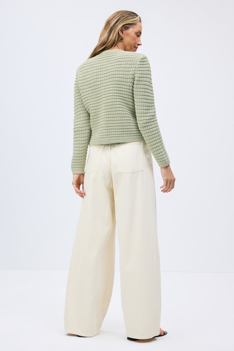 Sage Gaspard Cardigan by ba&sh - Photo 2