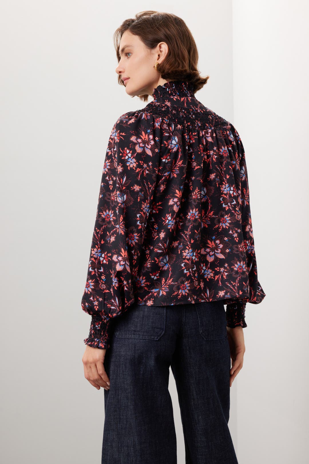 Smocked Neck Top by Derek Lam 10 Crosby x RTR | Rent the Runway