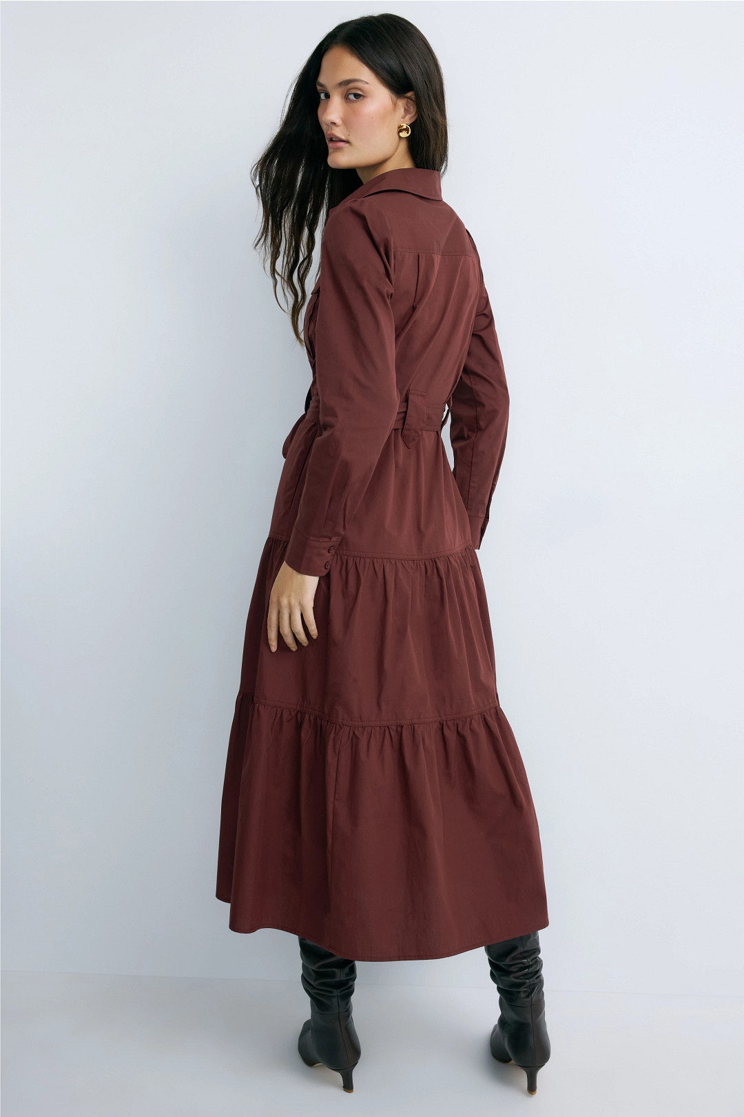 Tie Waist Shirt Dress by Derek Lam 10 Crosby x RTR 2