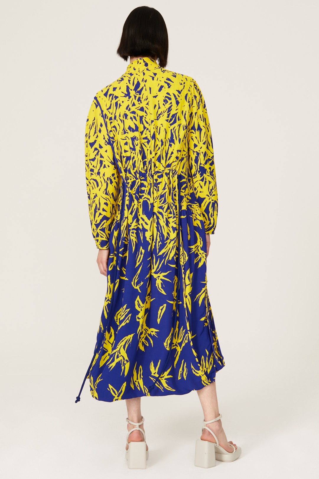 Degrade Floral Long Sleeve Dress by Proenza Schouler 2