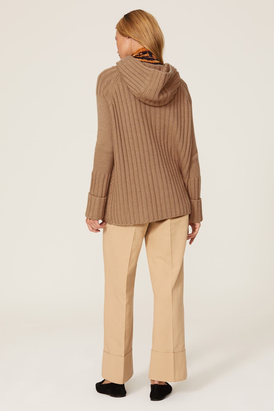 Brown Oversized Zip Up Sweater by Victor Alfaro x RTR | Rent the