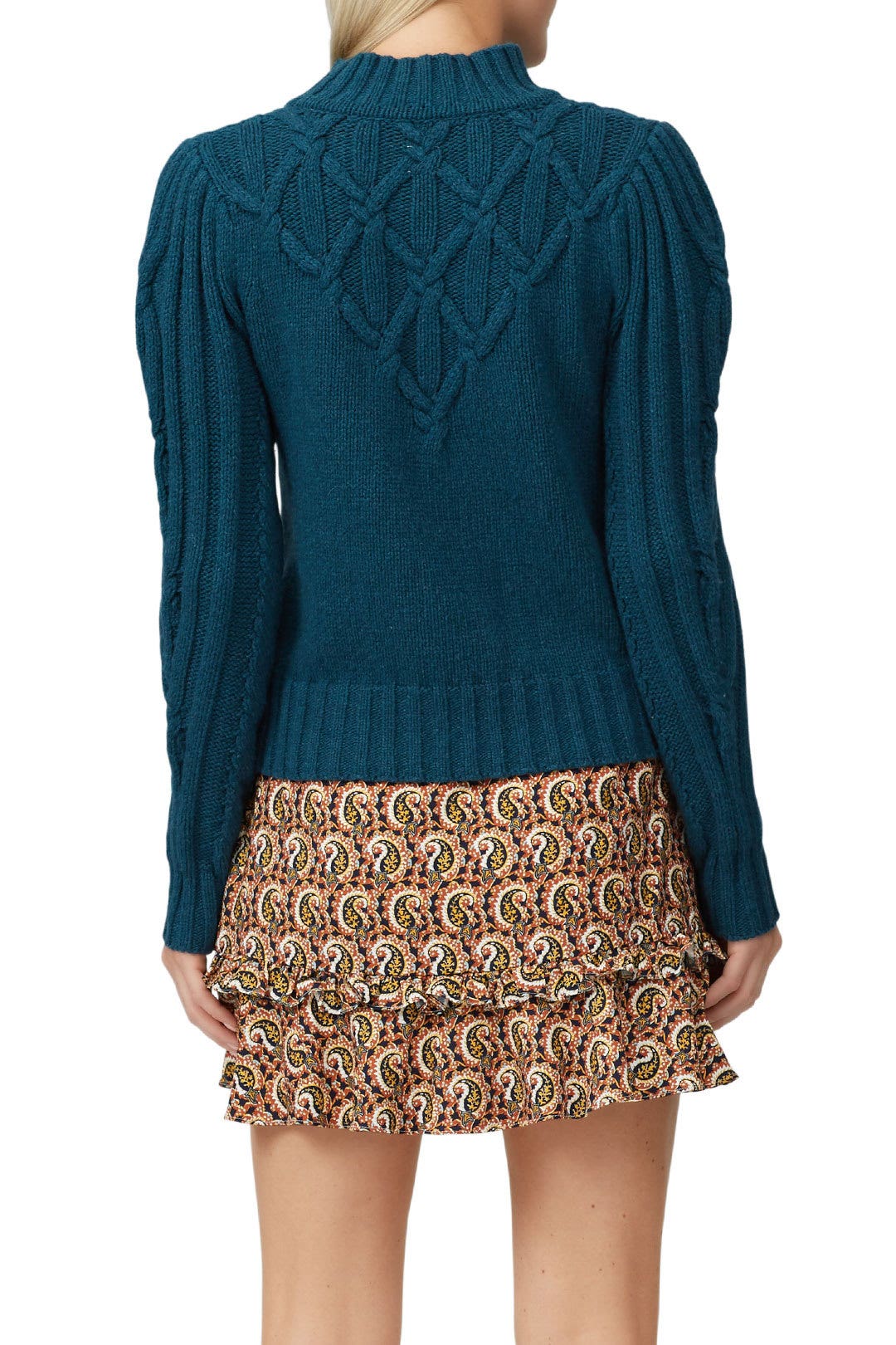 Cable Turtleneck by La Vie Rebecca Taylor 1