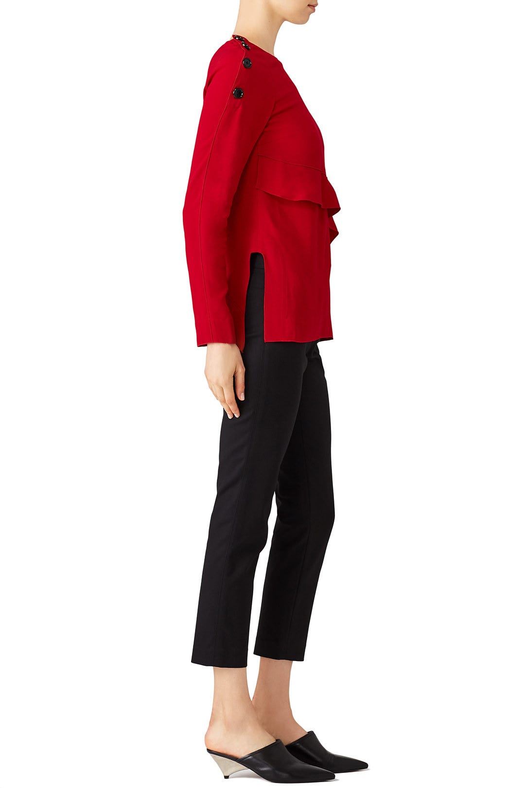 Deep Red Top by Proenza Schouler 2