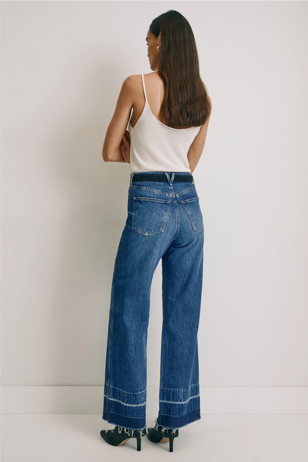 Taylor High Rise Wide Leg Jeans