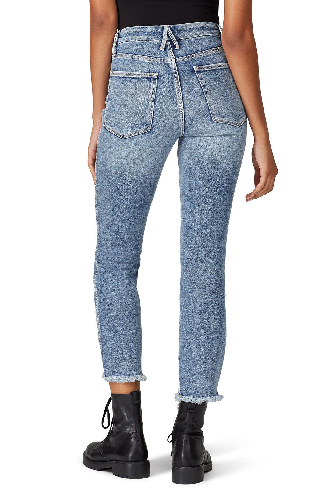 Good Curve Straight Leg Jeans by GOOD AMERICAN 2