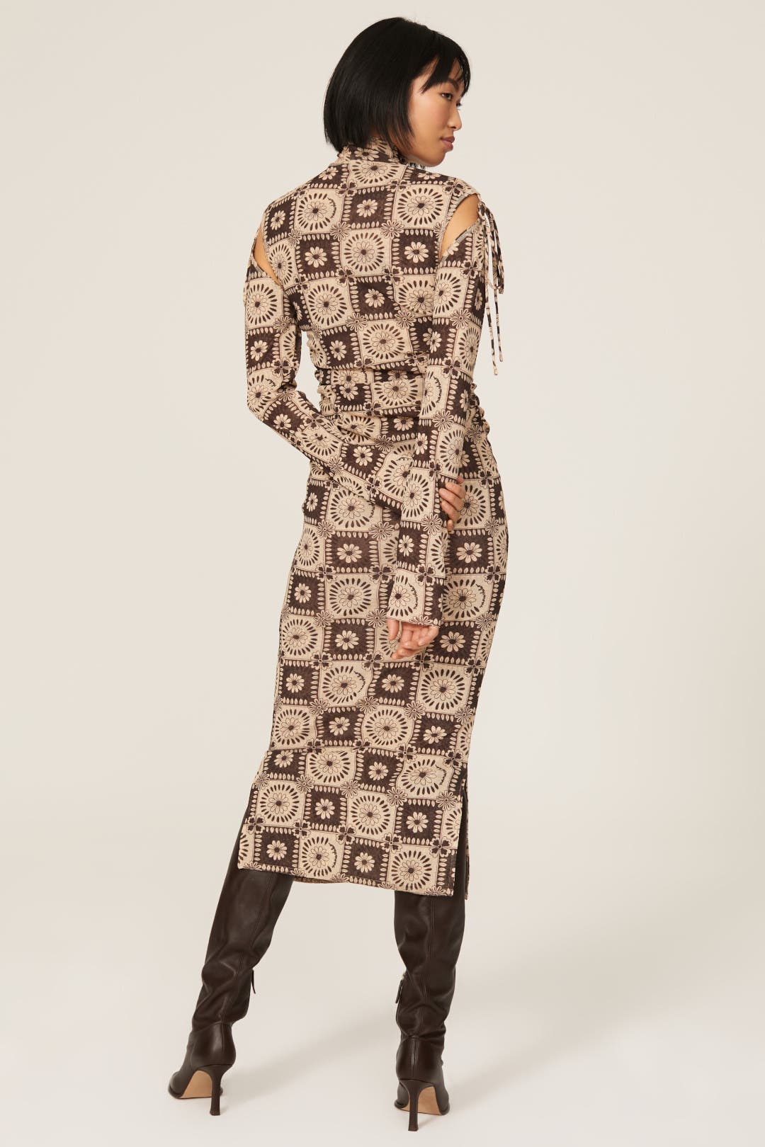 Aleid Midi Dress by Nanushka | Rent the Runway