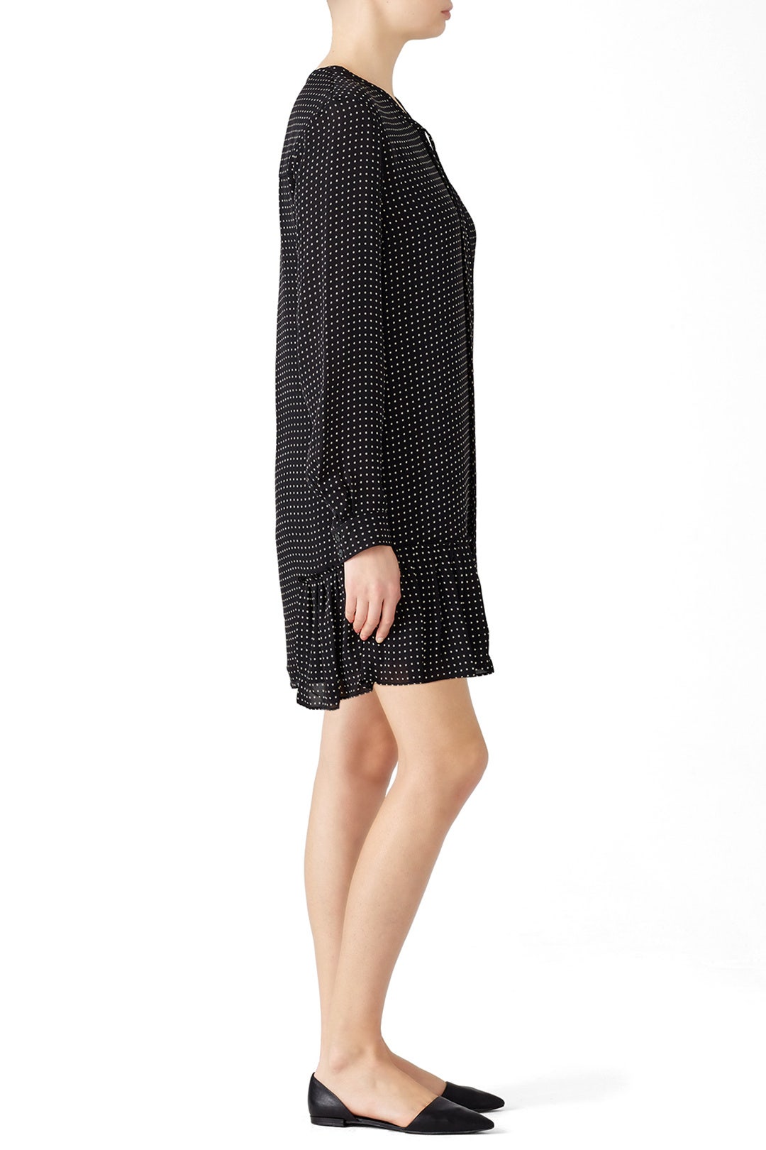 Estrella Printed Silk Shirt Dress by Tibi 1