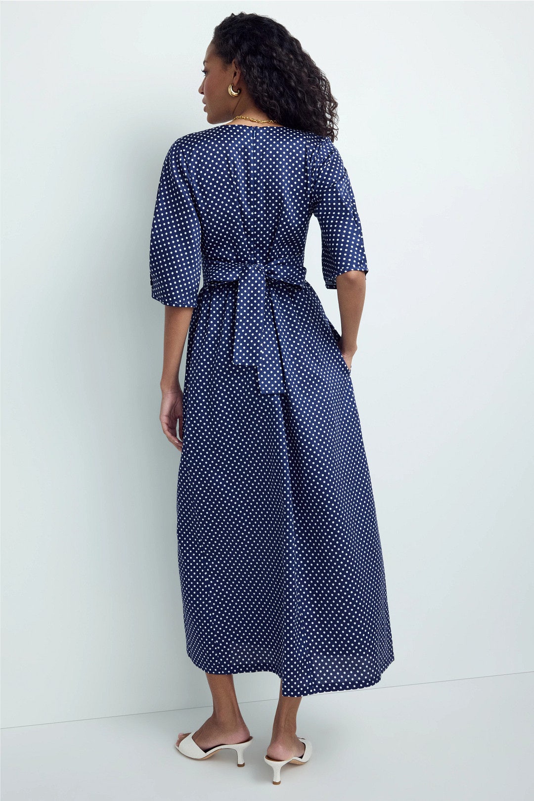 Verona Polka Dot Midi Dress by A Bronze Age 2