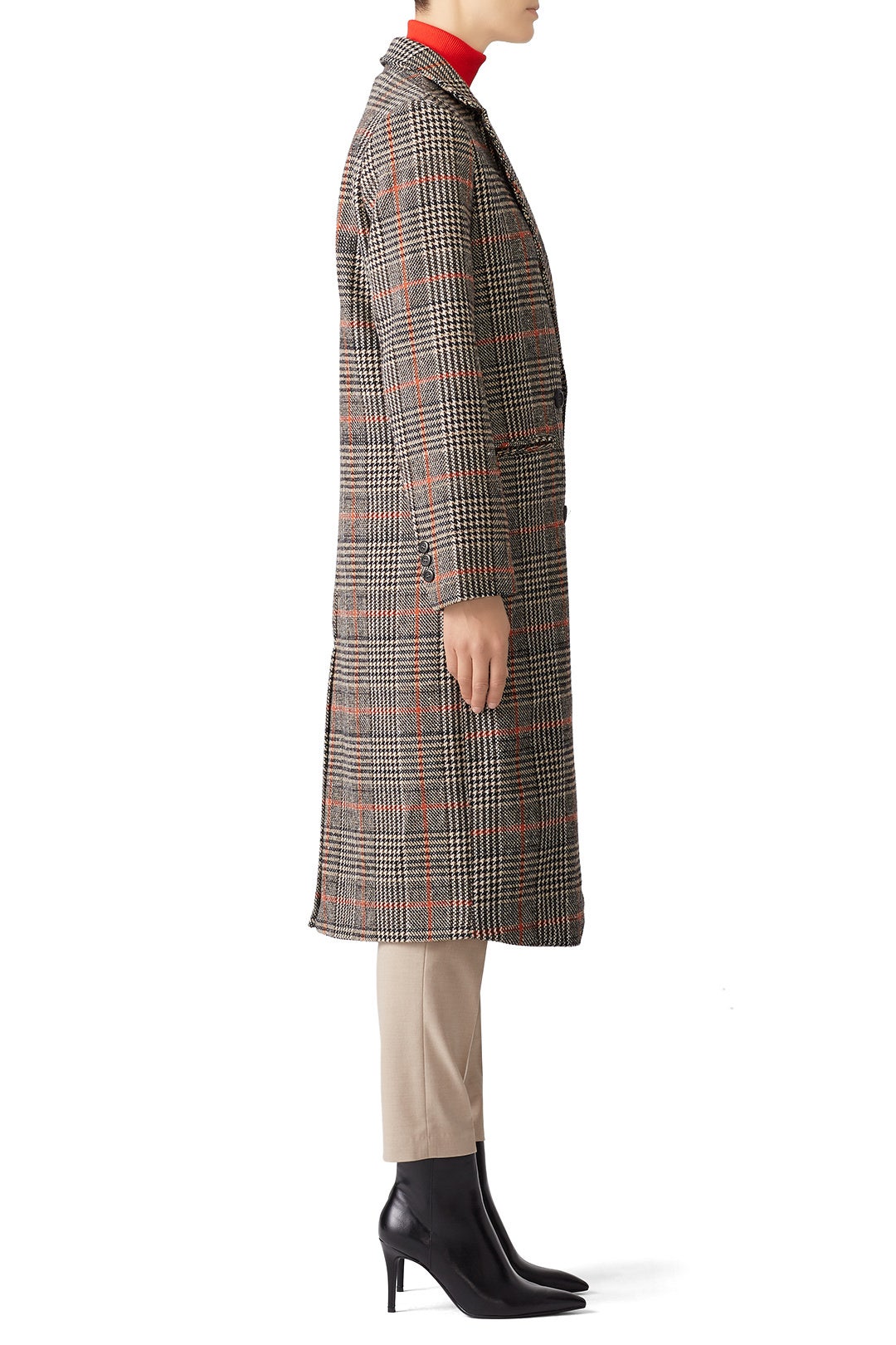 Plaid Adi Coat by cupcakes and cashmere 2