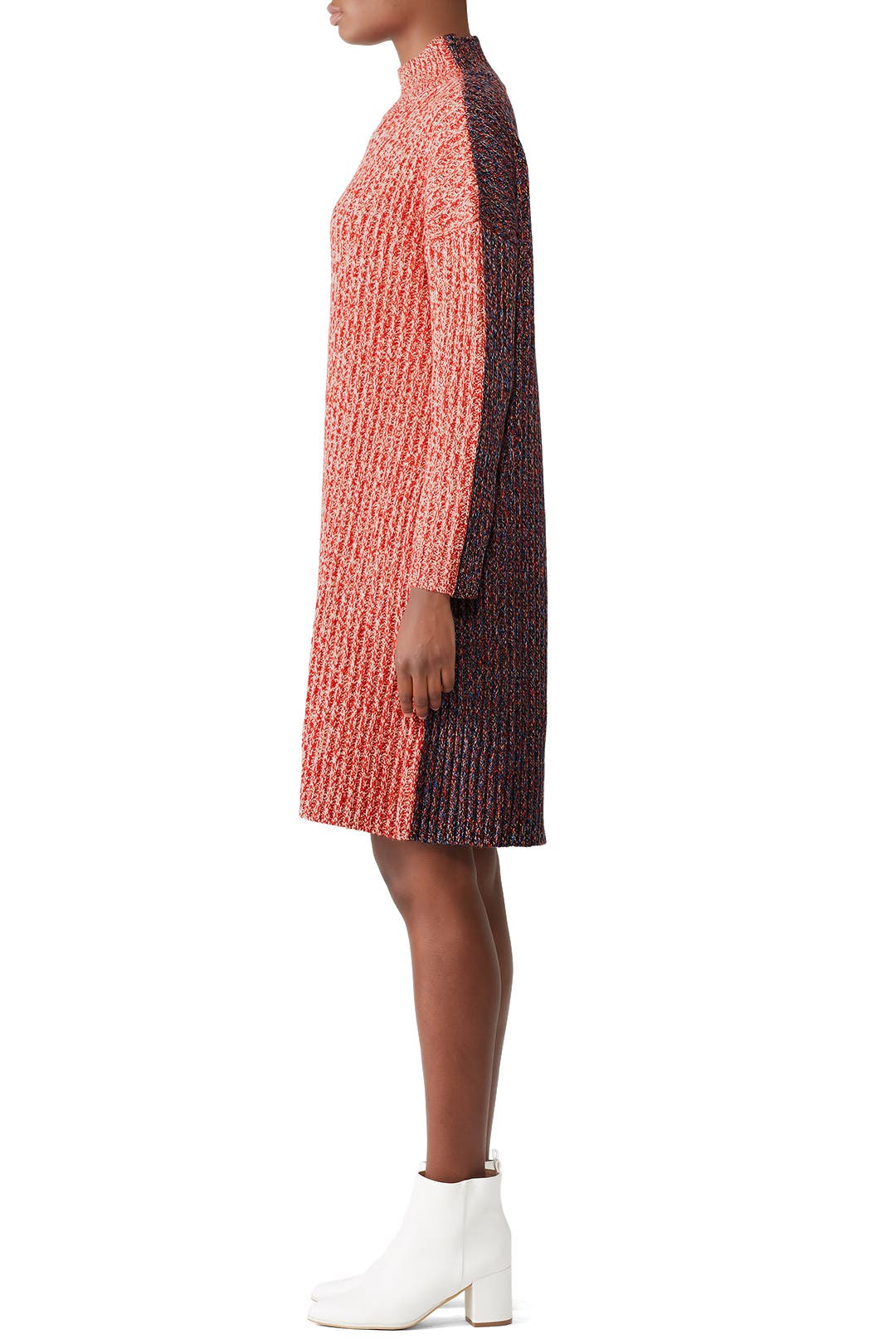 【関税&送料込】Jil Sander Purple Blend Sweater Dress Jil Sander F/W 2014 purple cashmere sweater — JAMES VELORIA
