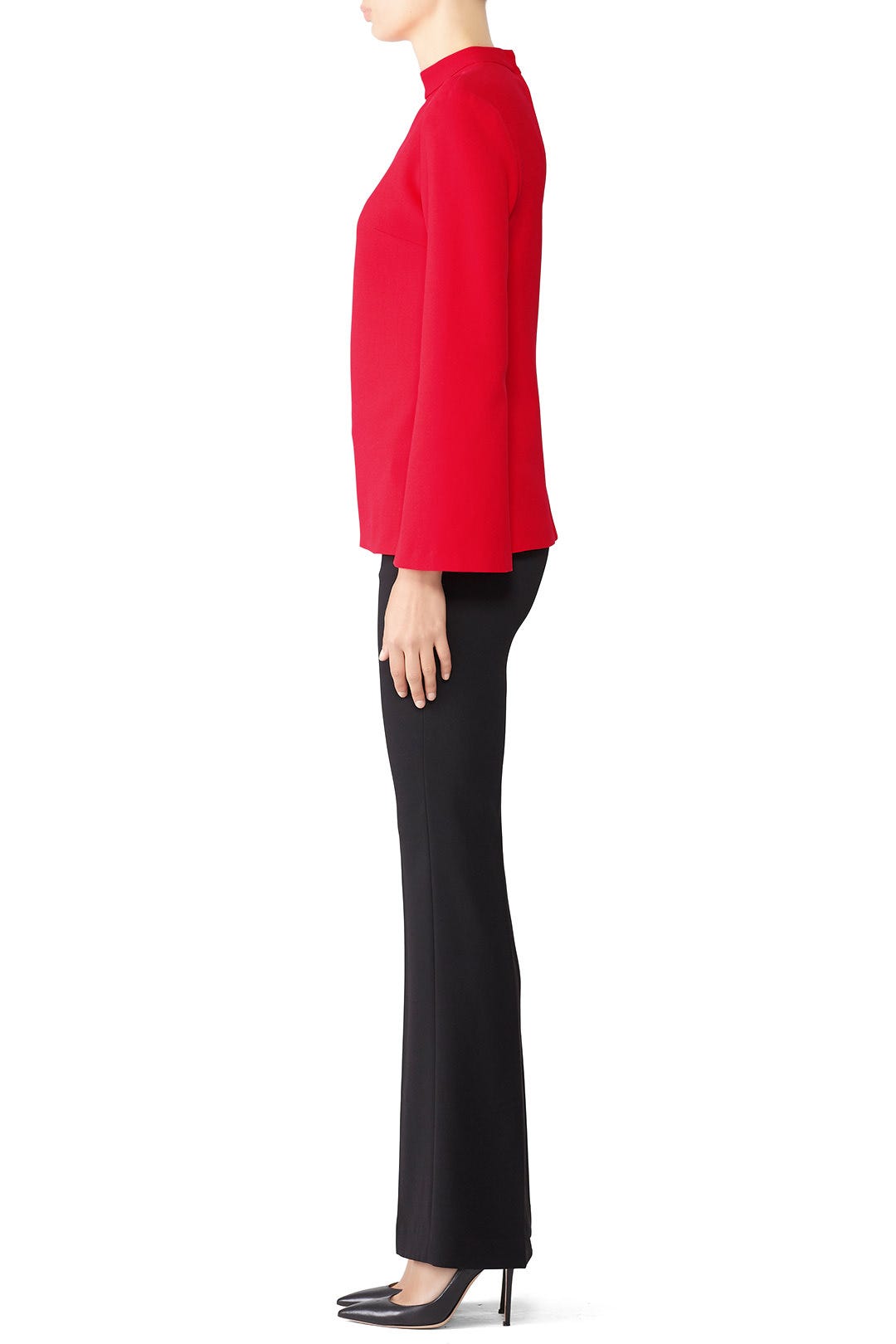 Red Hostess Top by Trina Turk 2