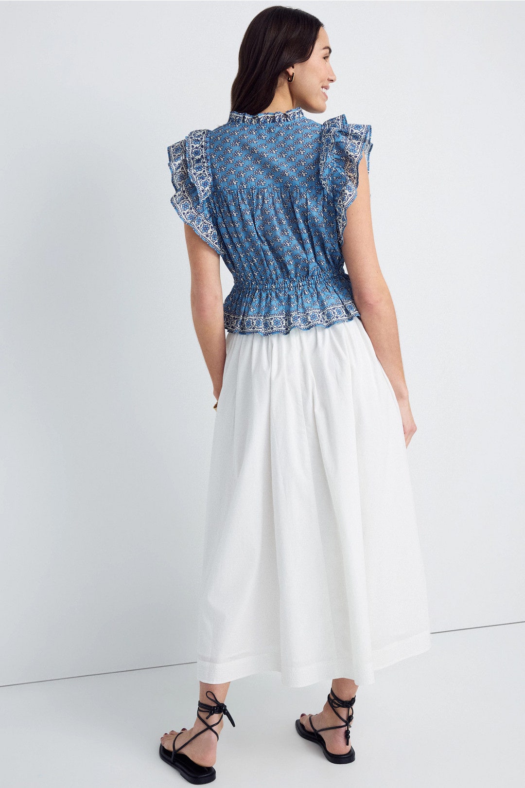 Guillaume Poplin Midi Skirt by Vanessa Bruno 1