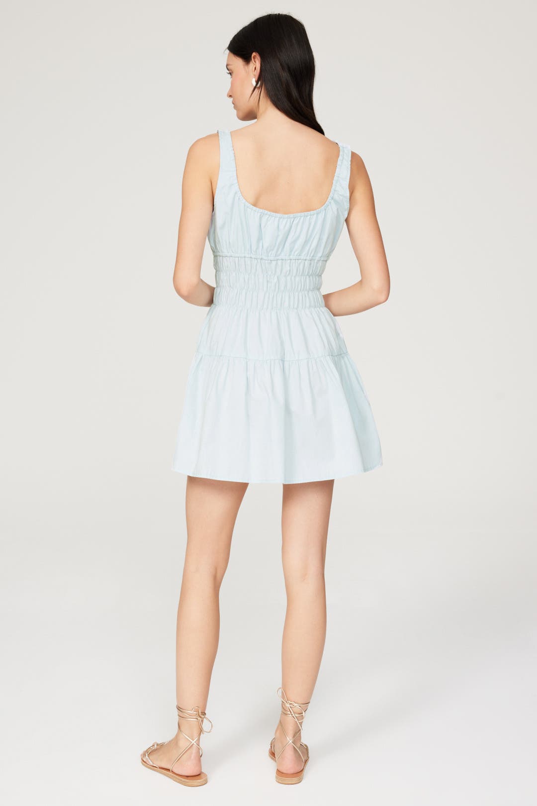ワンピース GIANLUCA CAPANNOLO Woman Dress Grey 23IA1167700 6056 Abito caftano a cappa GIANLUCA CAPANNOLO 25EA180200 718