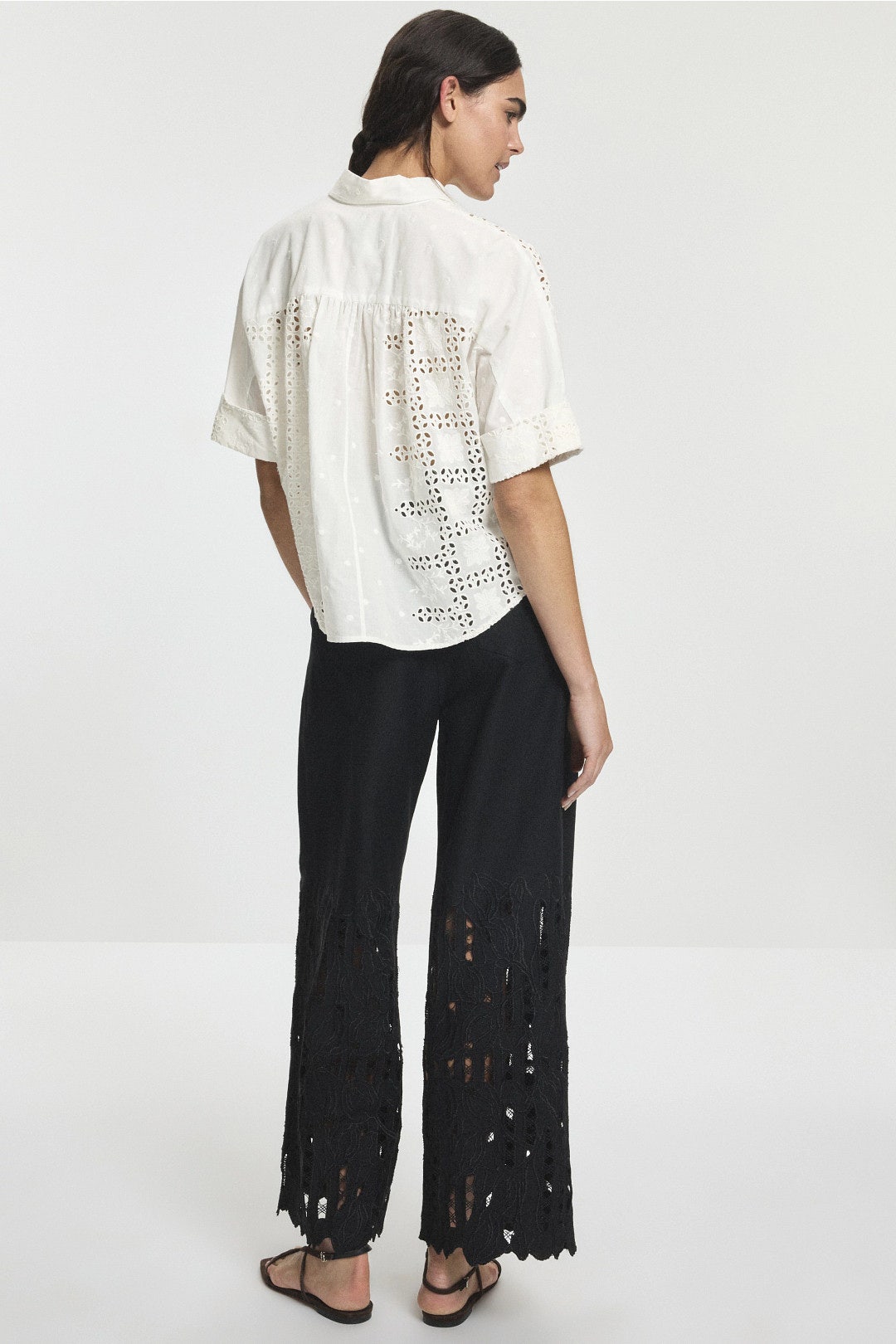 Alisa Eyelet Top by Fifteen Twenty 2