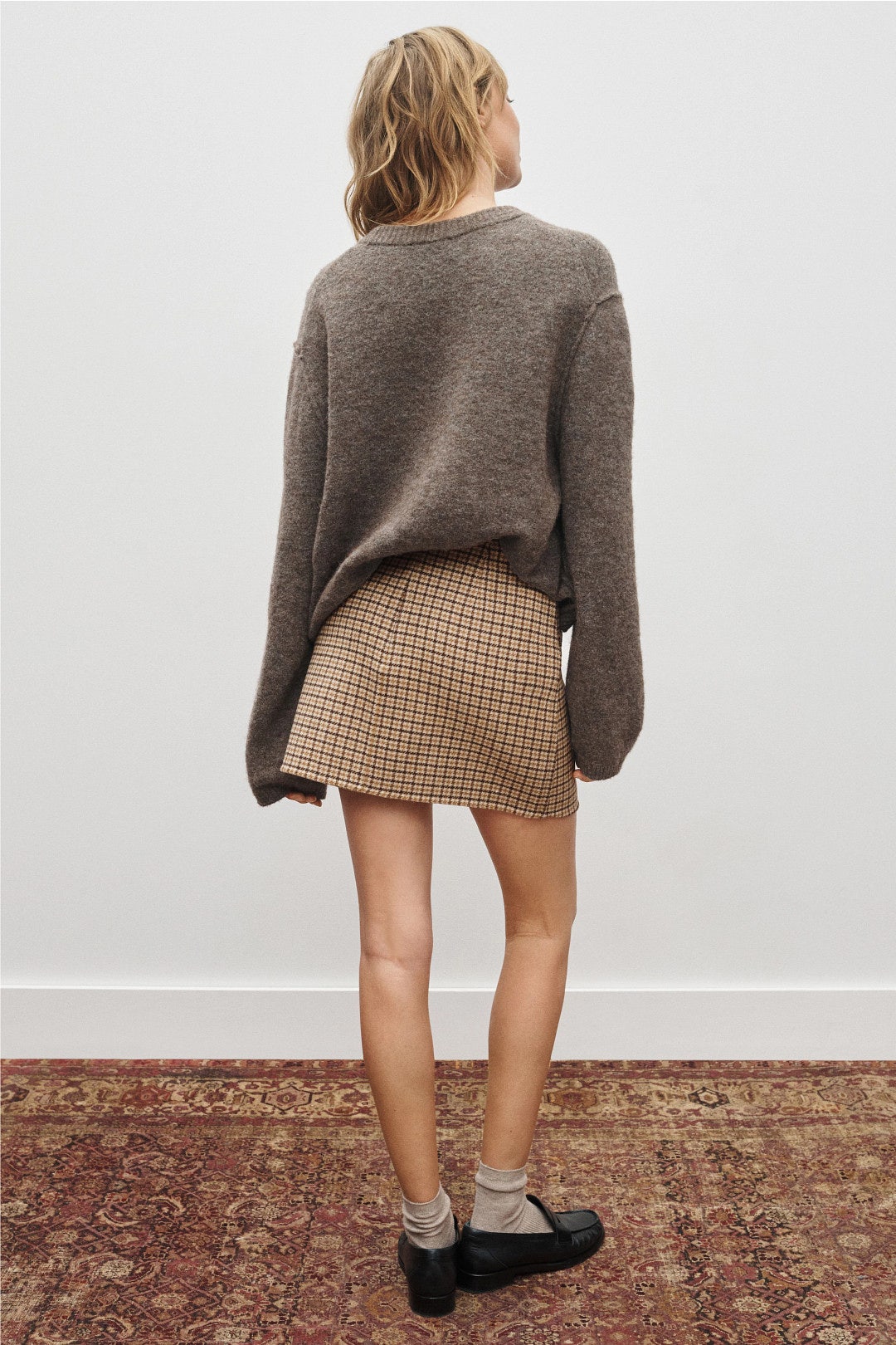 Houndstooth Mini Skirt by Madewell 2