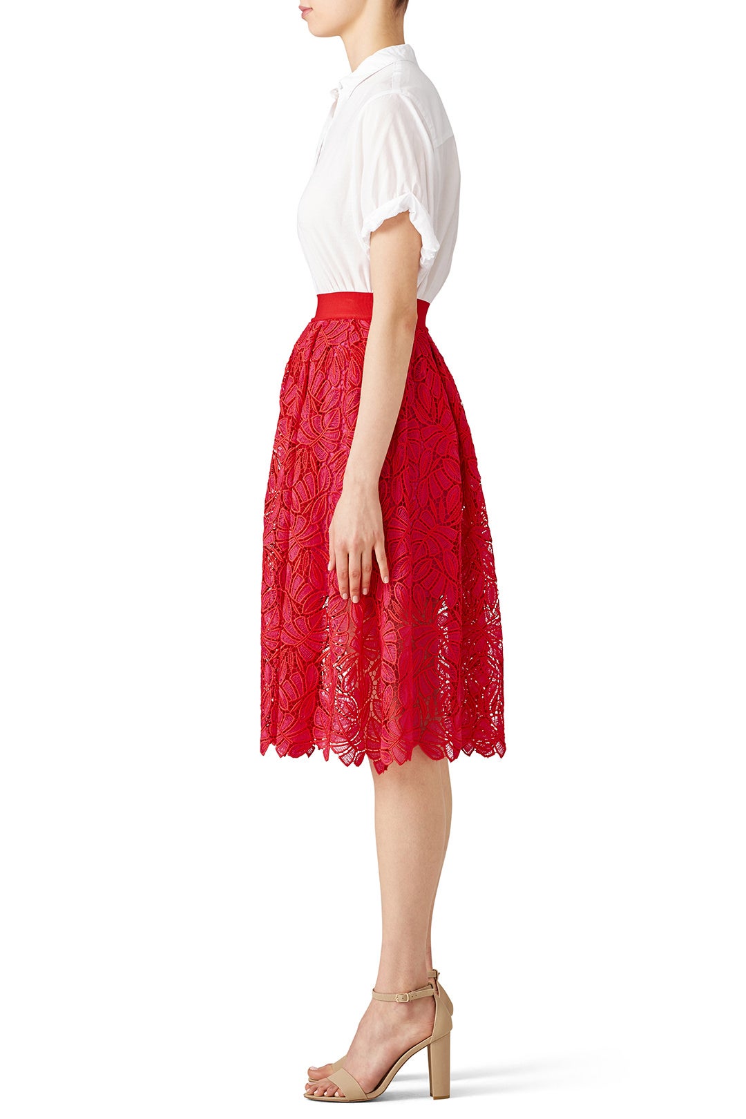 Elicia Lace Skirt by PINKO 1