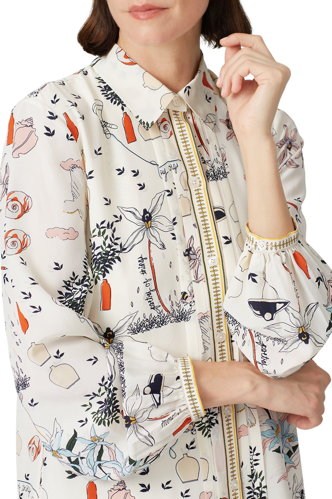 Printed Cora Dress by Tory Burch 1
