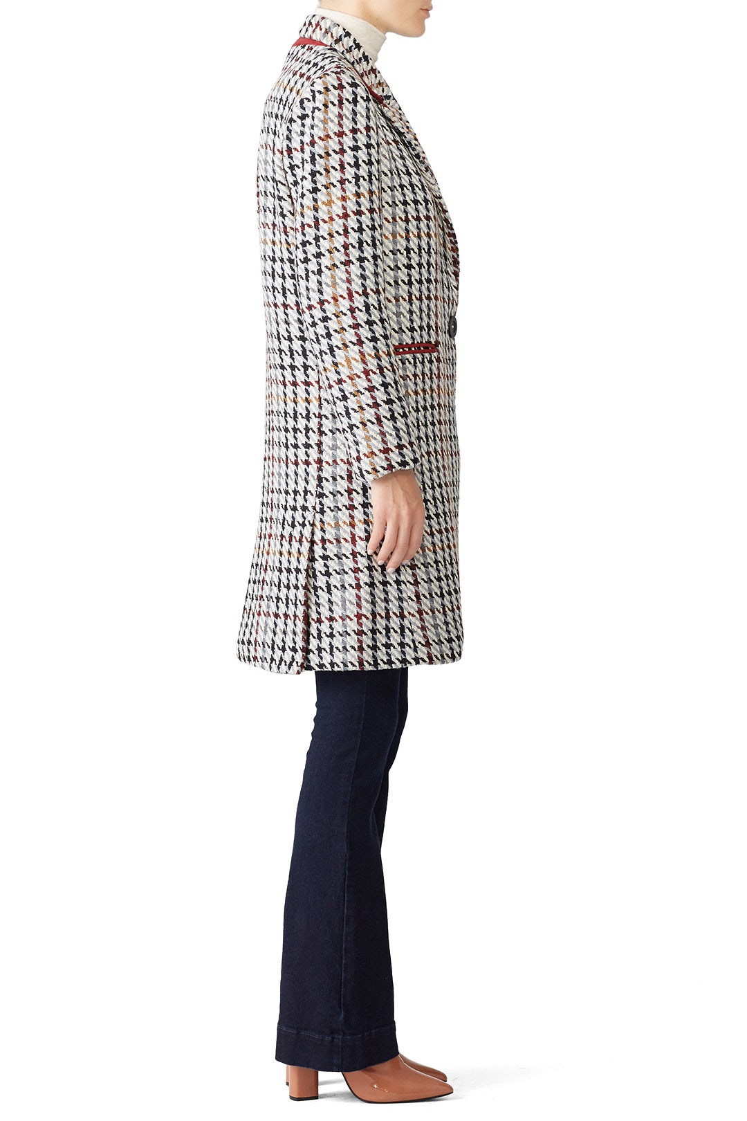 Houndstooth Nola Coat by Waverly Grey 1