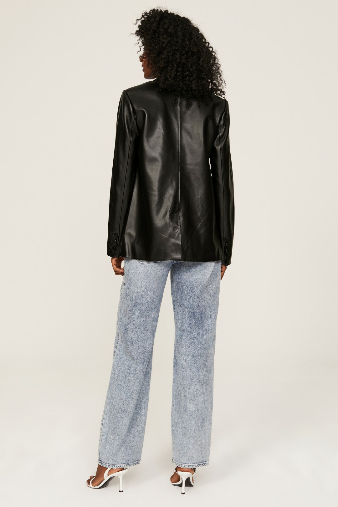 Better Than Leather Blazer by GOOD AMERICAN 2