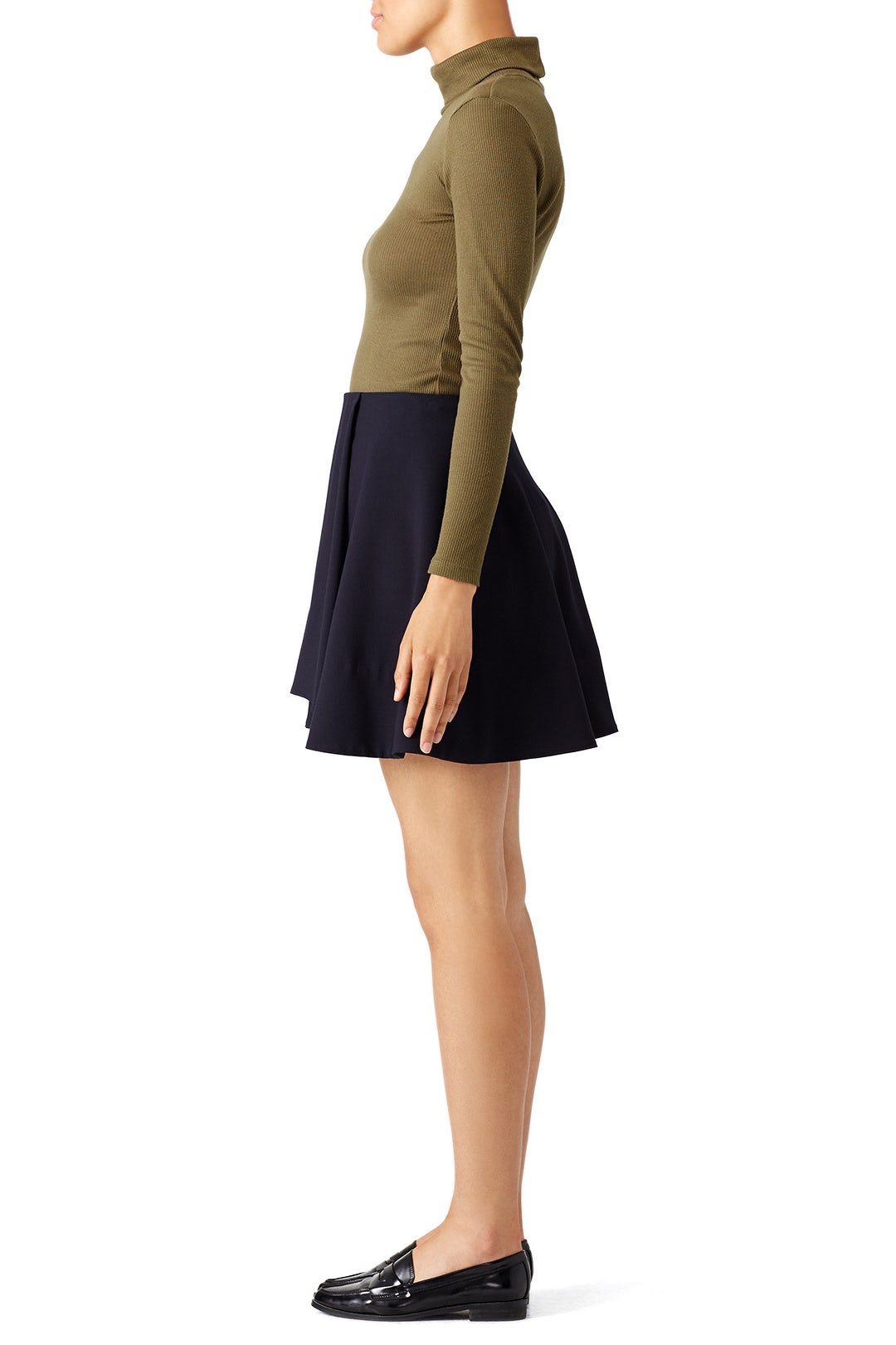 Navy Walt Cascade Skirt by Opening Ceremony 1