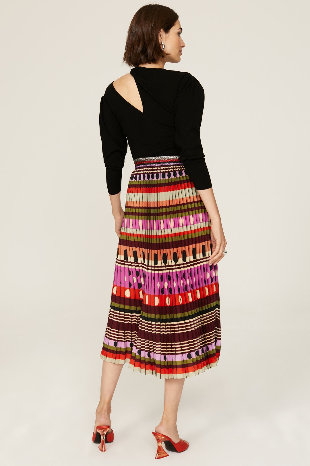 Jagger Pleated Skirt by Le Superbe 2