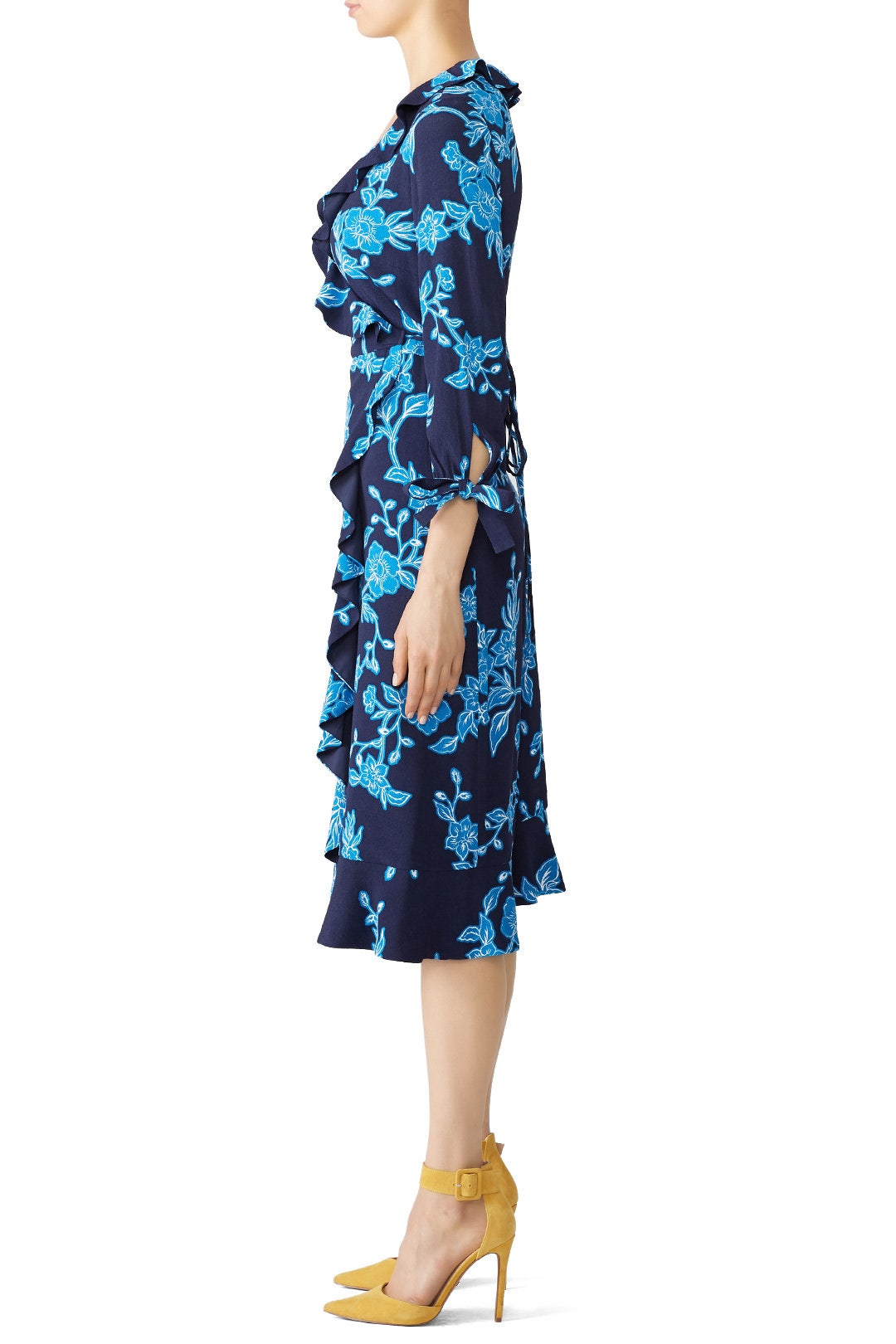Geranium Floral Wrap Dress by Draper James 2