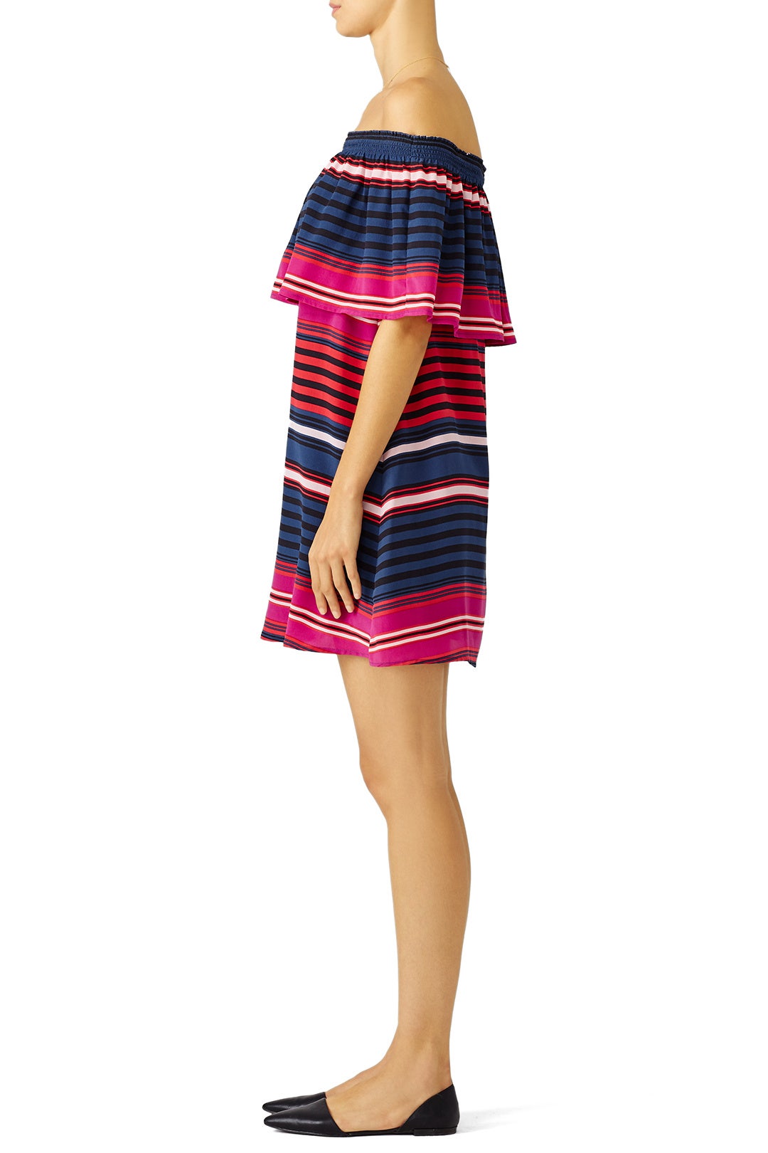 Striped Arla Dress by Joie 2