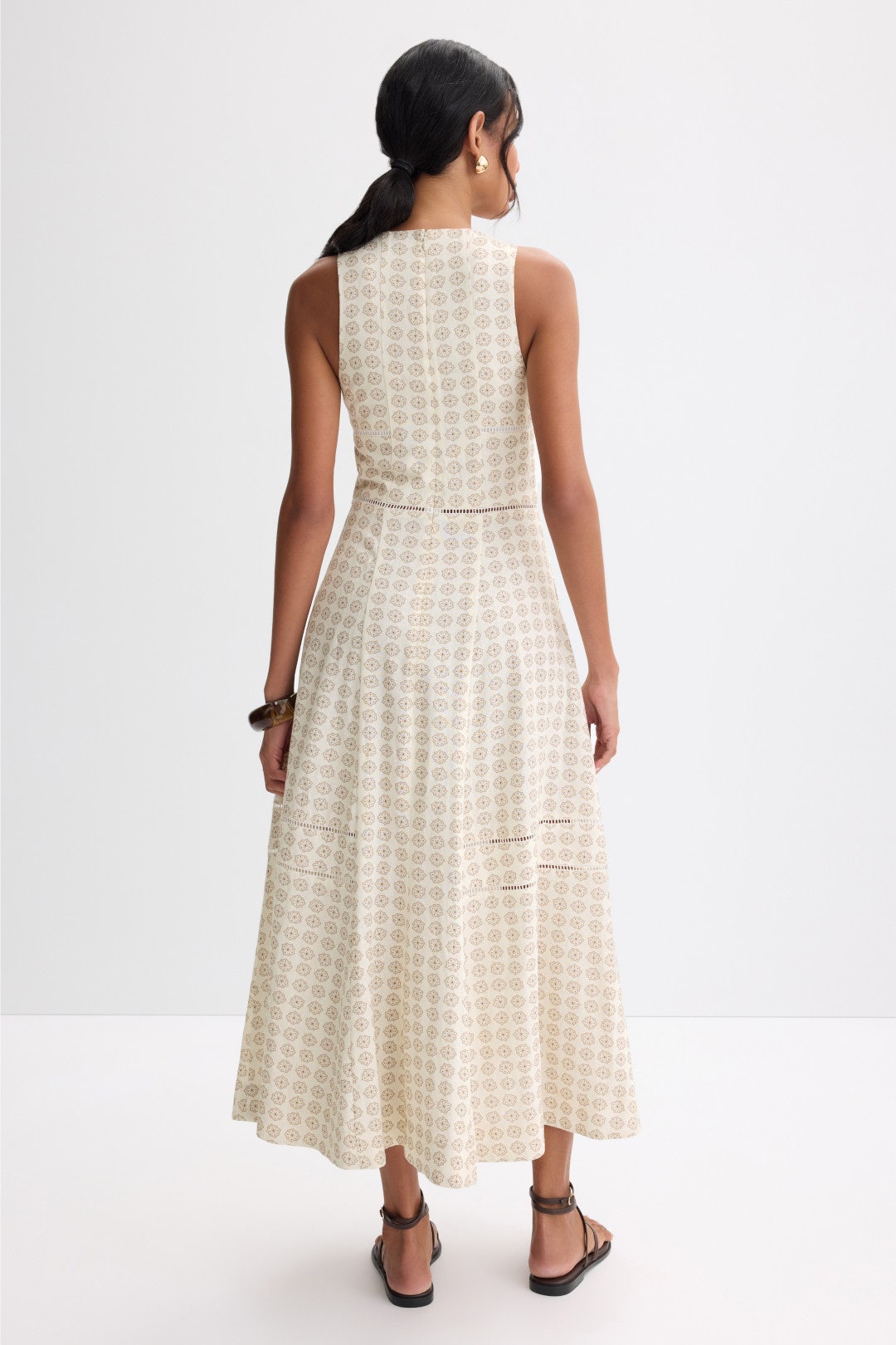 Sleeveless High Neck Midi Dress by Ted Baker London 2