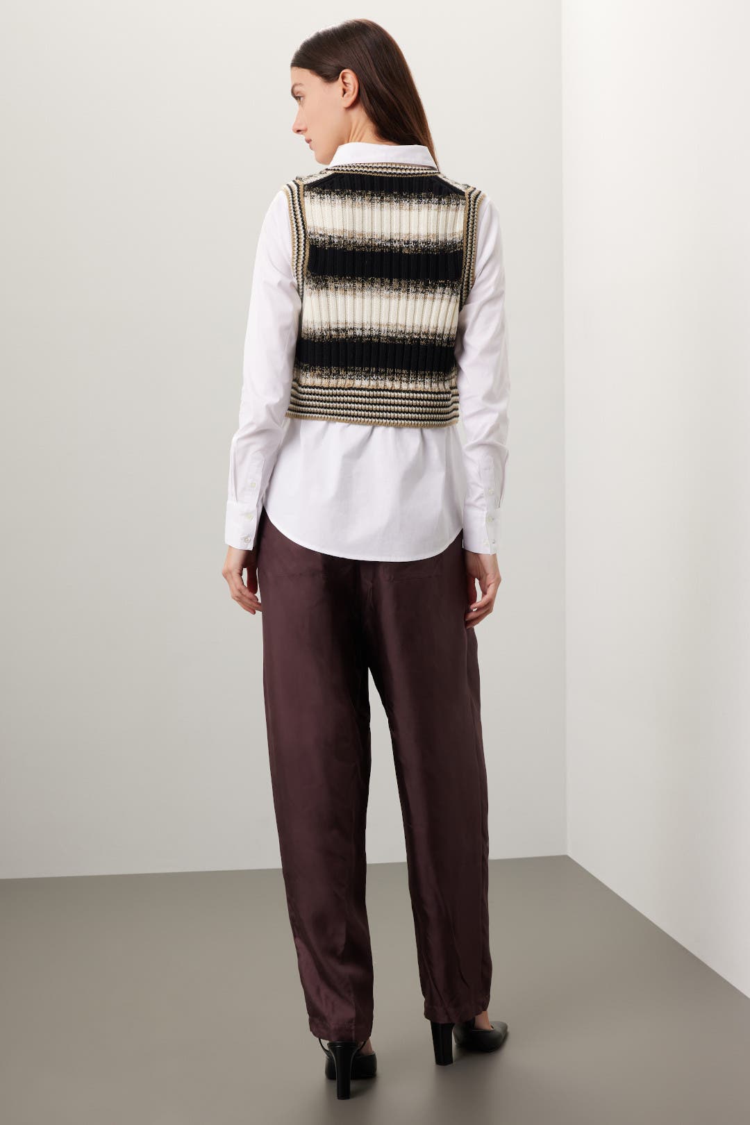 Spear Mixed Media Vest by Veronica Beard | Rent the Runway