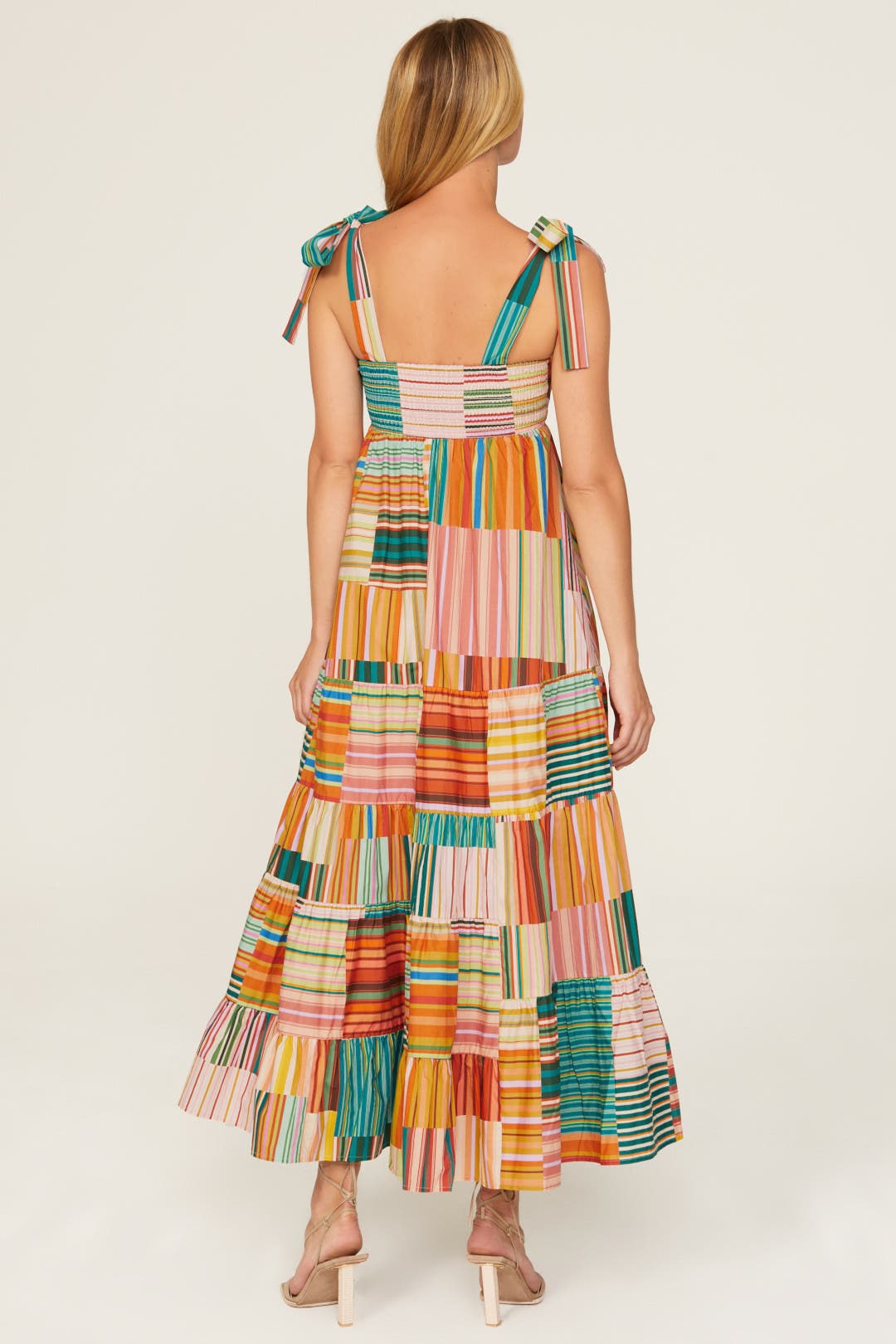 Sloane Tiered Midi Dress by ALÉMAIS | Rent the Runway