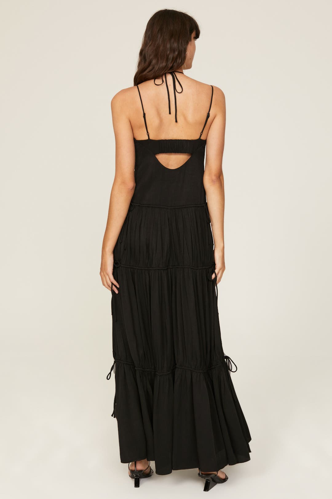 Black Lina Teardrop Maxi by SIMKHAI | Rent the Runway Black Lina Teardrop Maxi by SIMKHAI | Rent the Runway